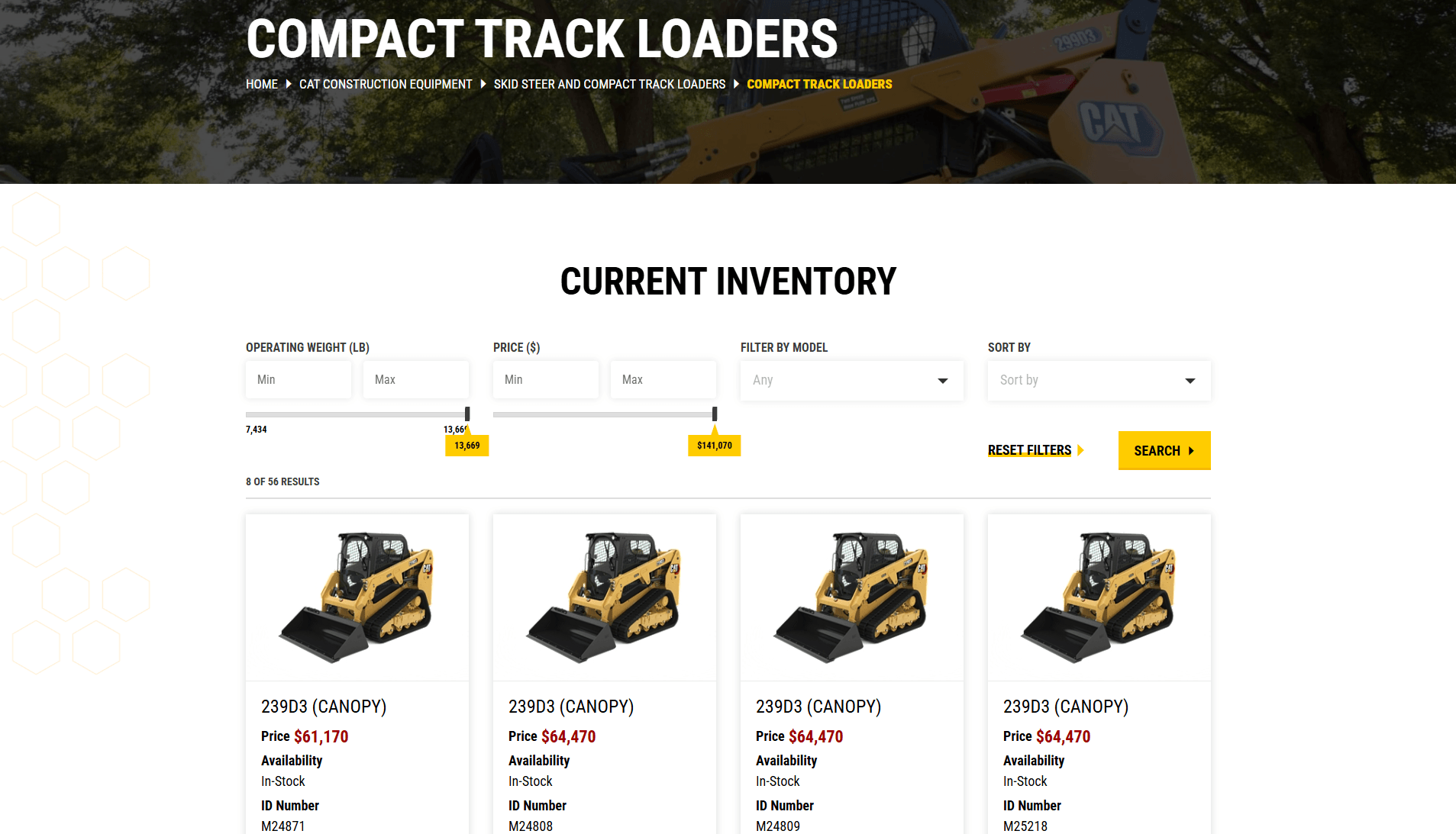 Holt of California product page
