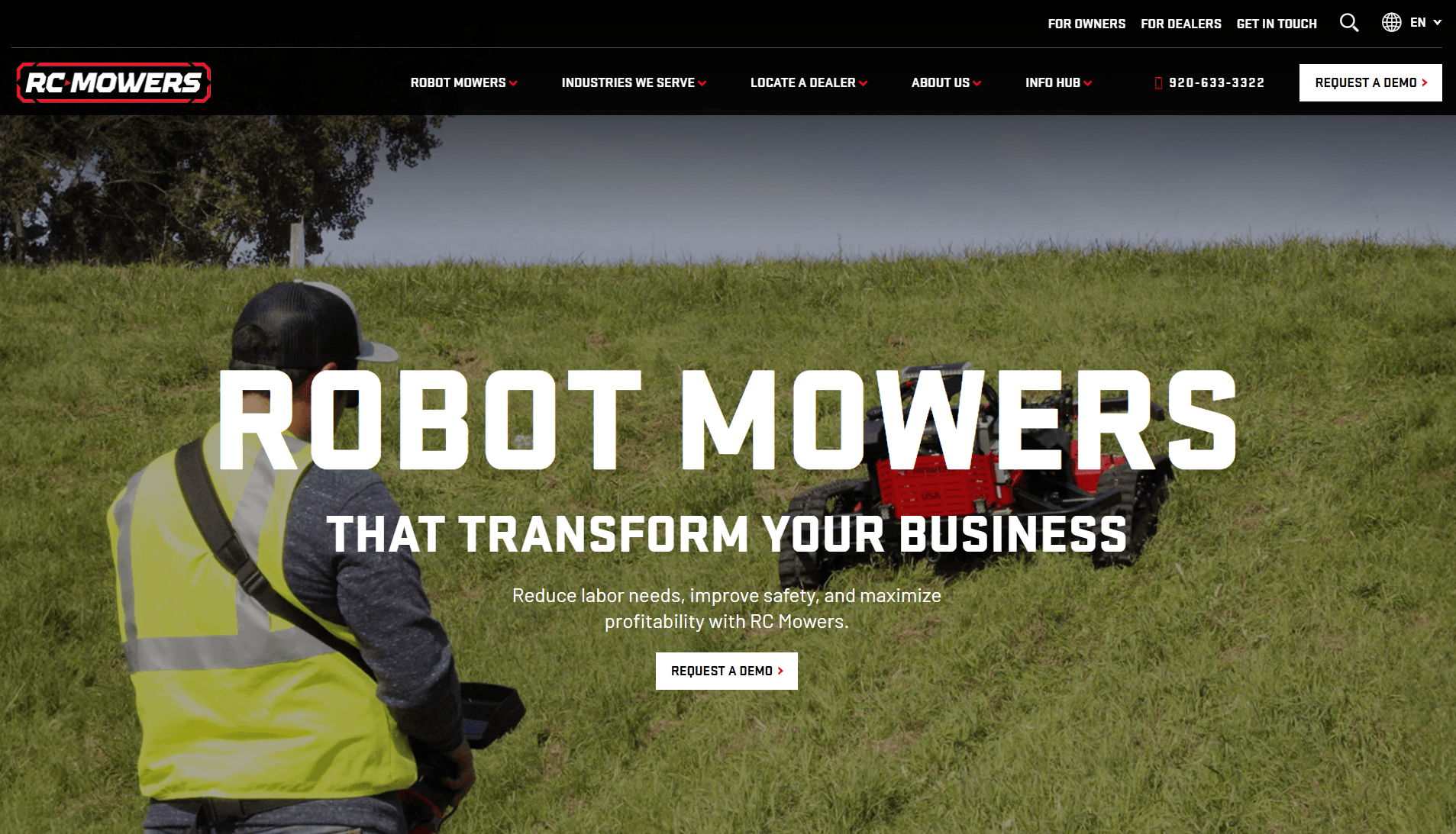 RC Mowers homepage