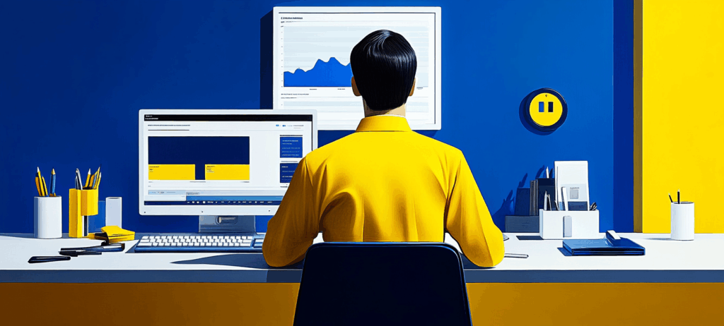 An AI-generated image showing that marketers who act now, track proxy KPIs, and build authority early will be the first to prove ROI later.