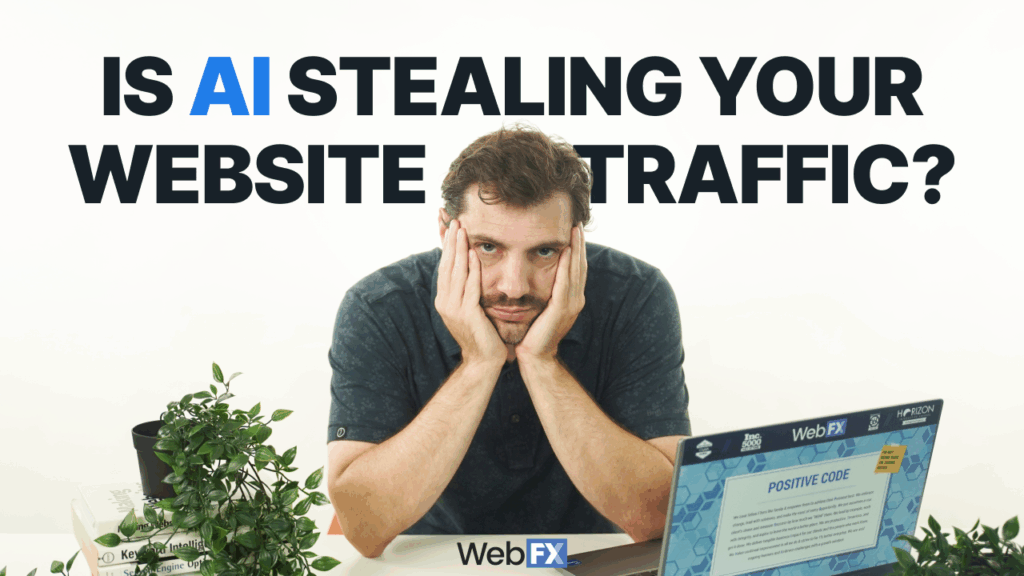 Is AI stealing your website traffic?