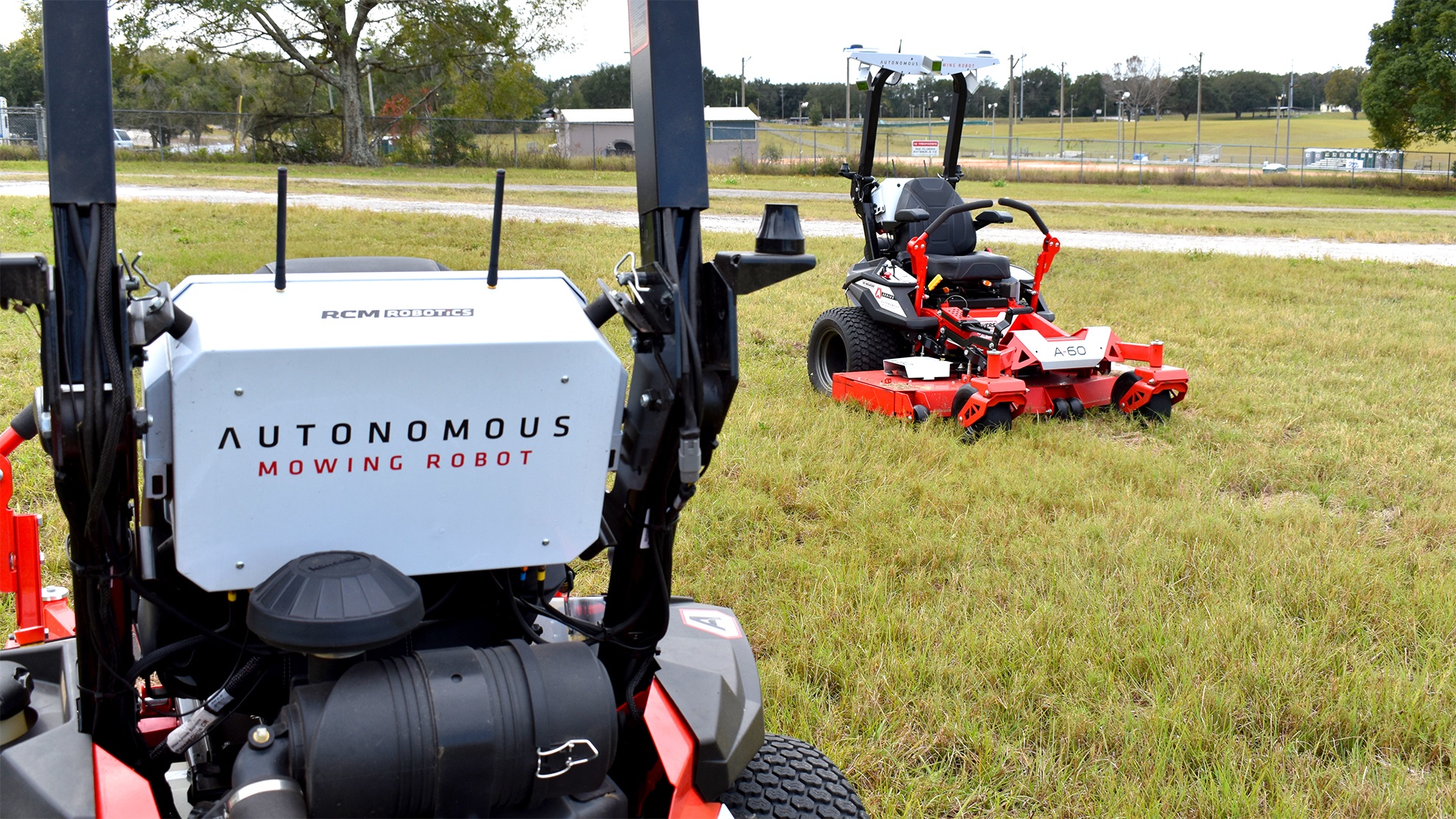 rc mowers automomous mowing bot