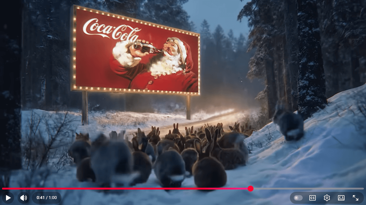ai coca cola ad still