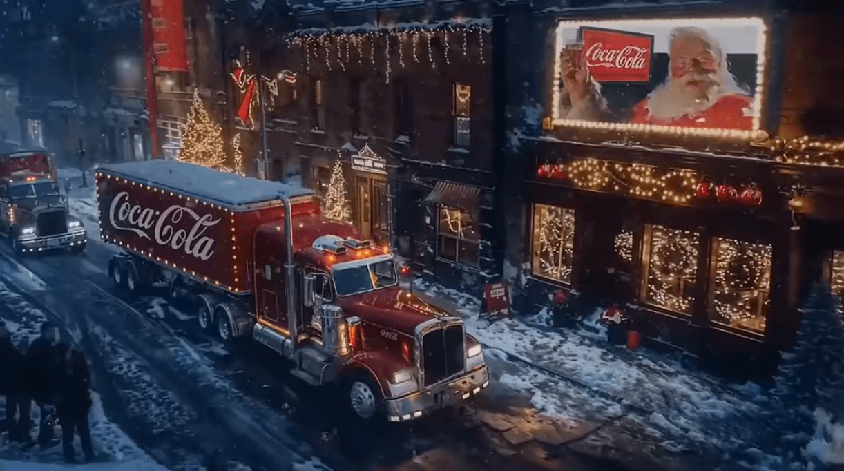 ai coca cola ad