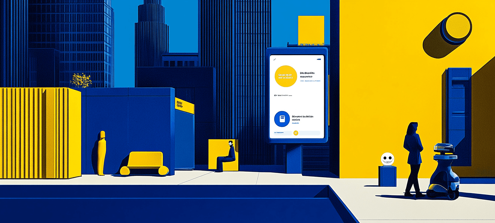 An AI-generated image depicting OpenAI's newly released ChatGPT ads being tested in the U.S.