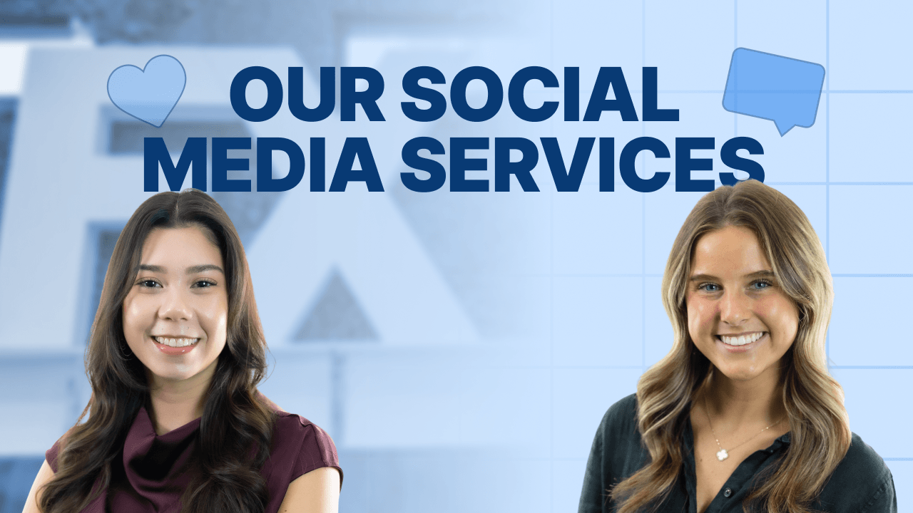 our social media services