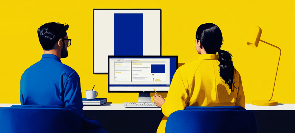 An AI-generated image portraying Google LSA’s competitive quote feature for home services businesses.