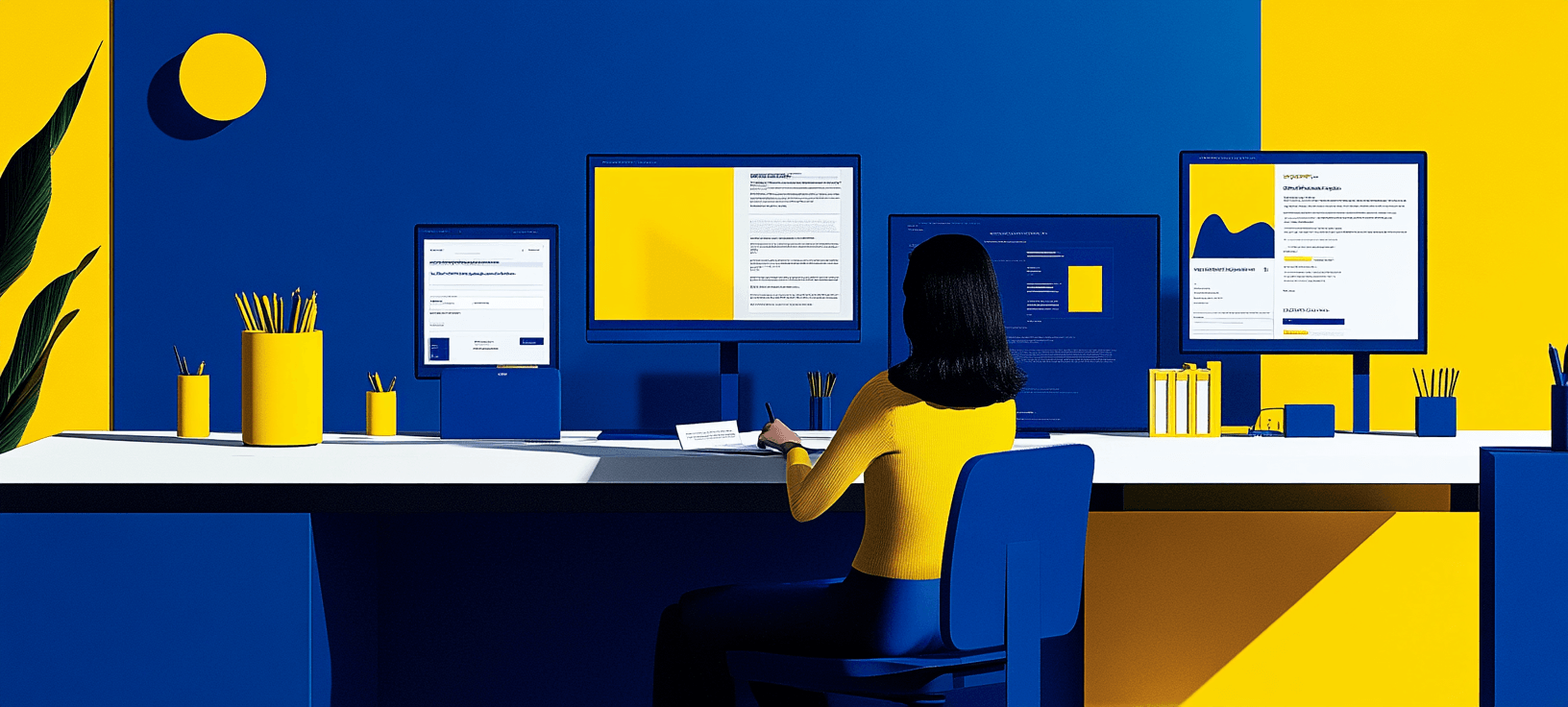 Copywriter writing about her journey as a WebFX copywriter and editor.