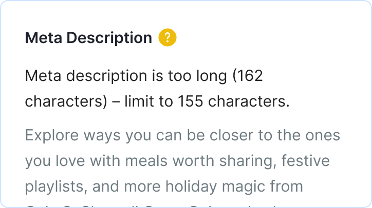 sc slide 4 meta tag assessment