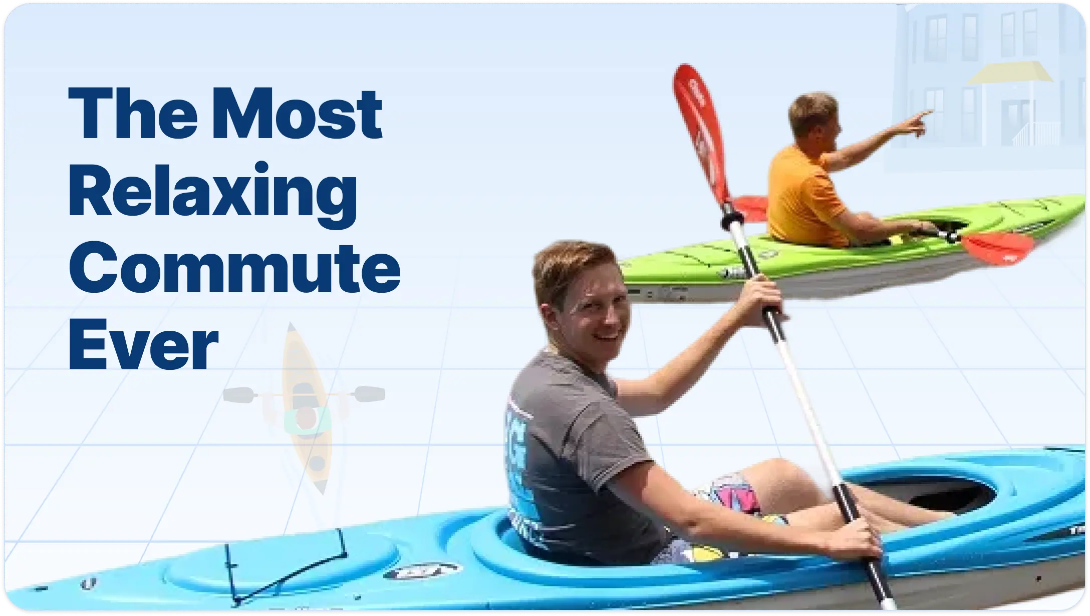 The most relaxing commute ever