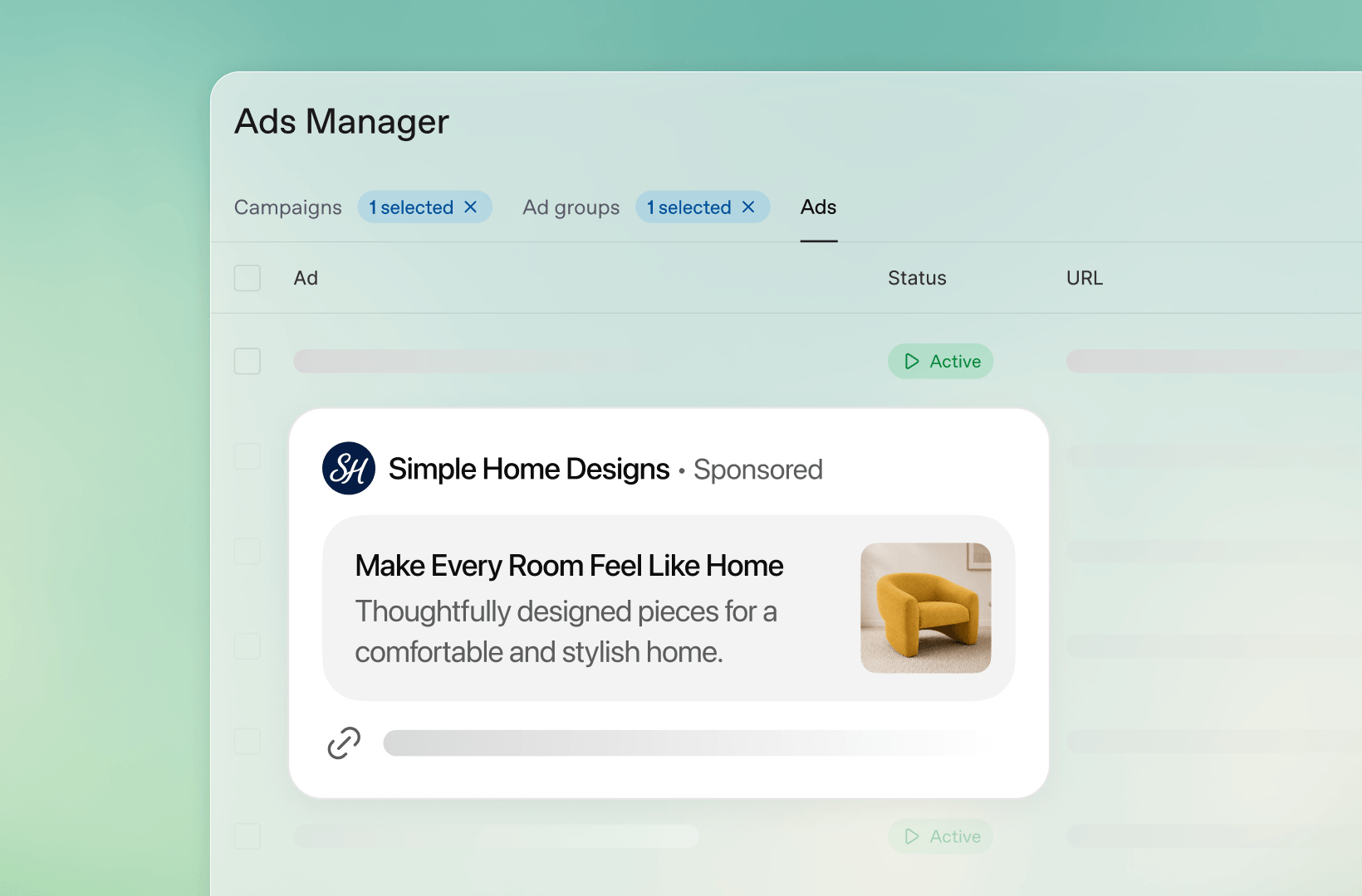 A preview of OpenAI’s ChatGPT Ads Manager interface, shared on ads.openai.com.