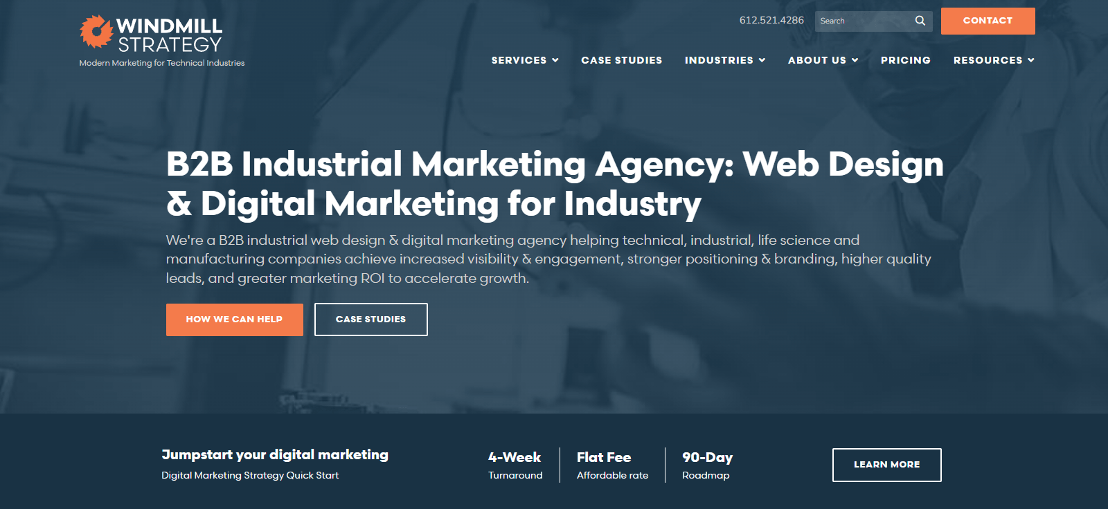 Windmill Strategy homepage