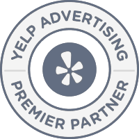 Yelp Premiere Partner Grayscale