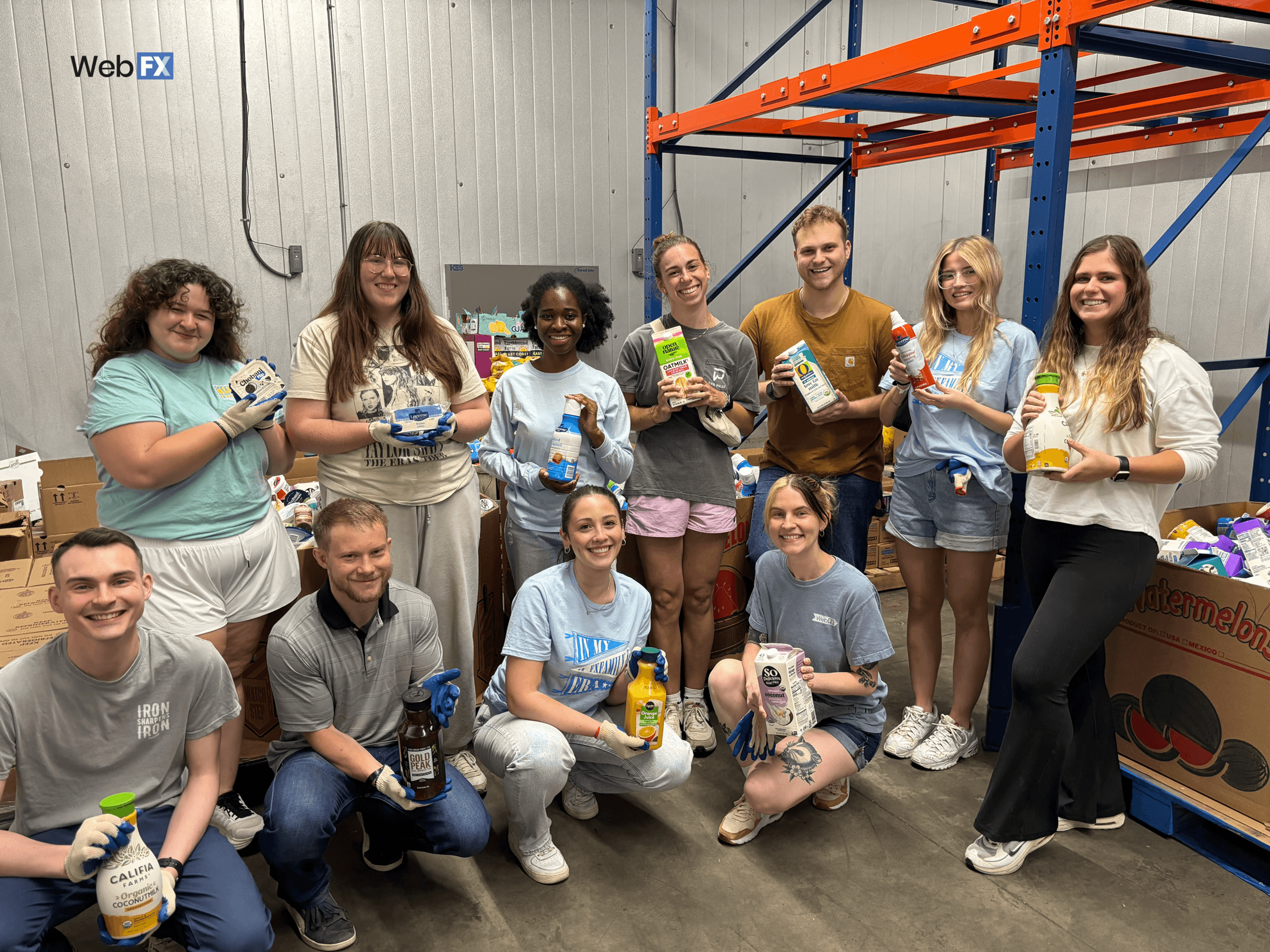 FXServes Food Bank team
